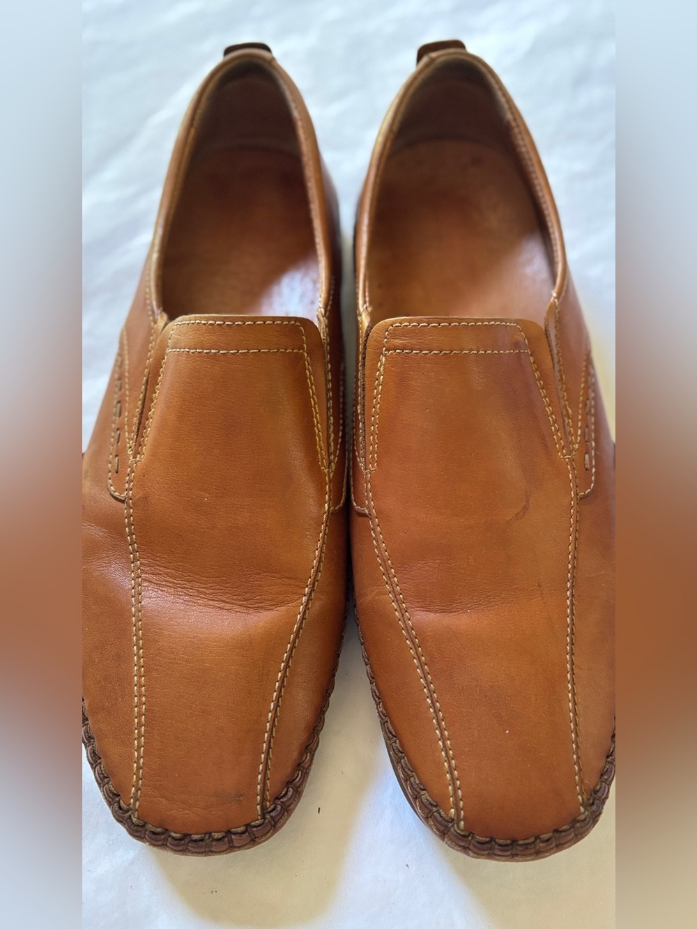 Pikolinos Brown Leather Loafers EU 39 US 8.5
